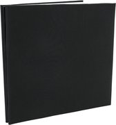 Colorbok - Black Fabric Album Post Bound 12"X12" (71846D)
