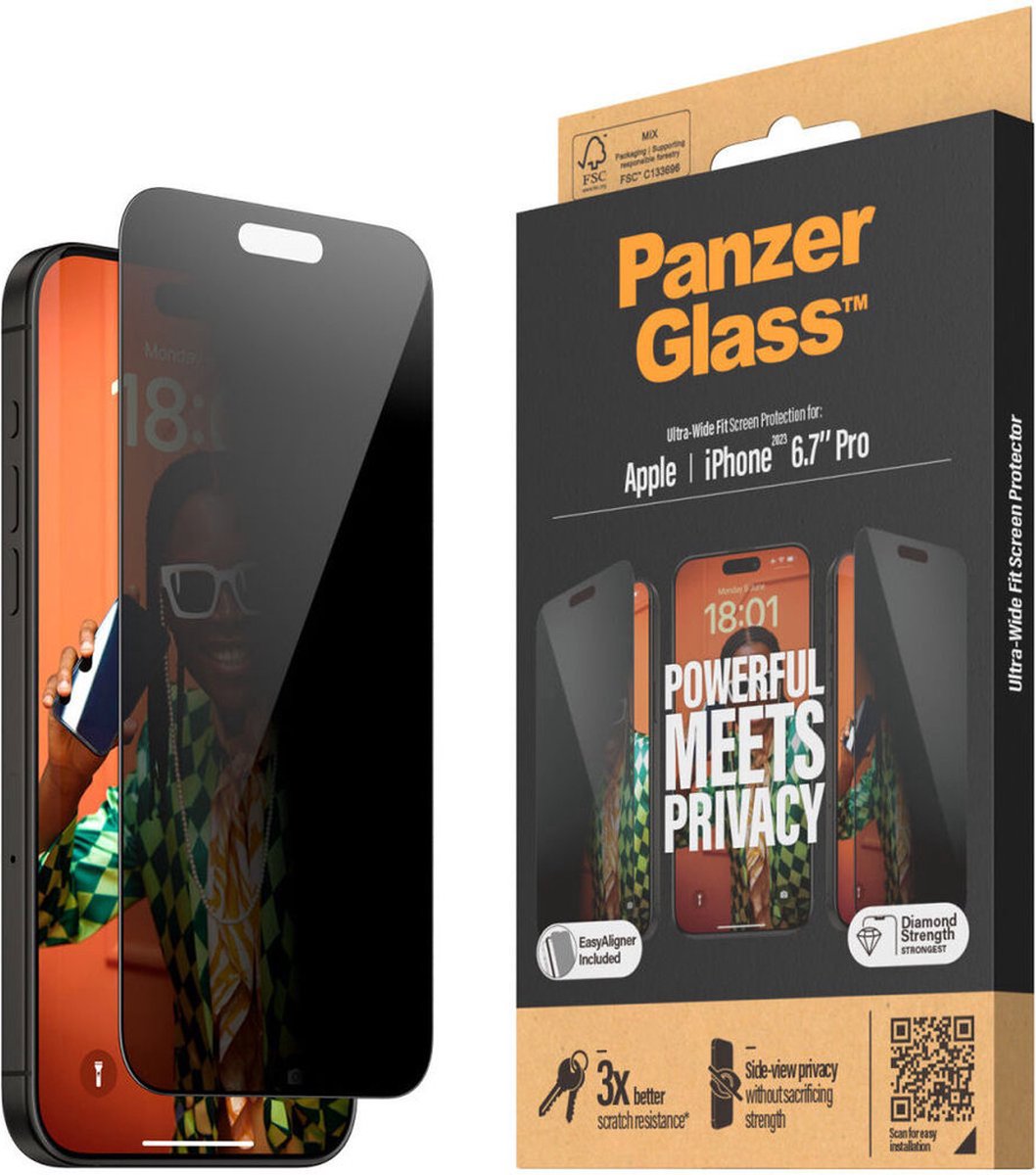 Coque pour iPhone 15 Pro Max - Transparente - PanzerGlass Safe - Étui &  Coque - PANZERGLASS