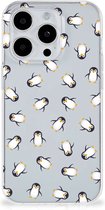 TPU bumper Geschikt voor iPhone 15 Pro Pinguïn