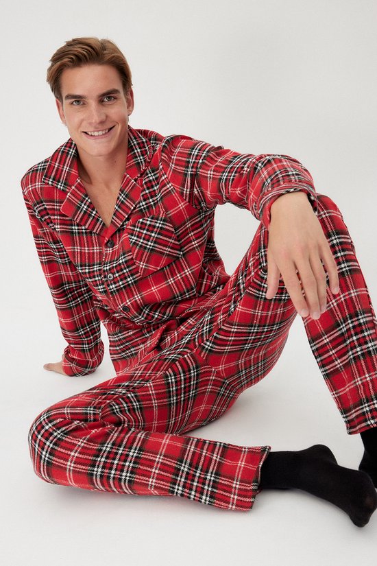 T-shirt manches courtes rouge en coton Jolidon - Pyjama & Peignoir Homme  sur MenCorner