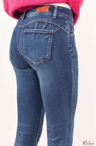 Broek Toxik3 normale taille push-up skinny jeans L21164-1