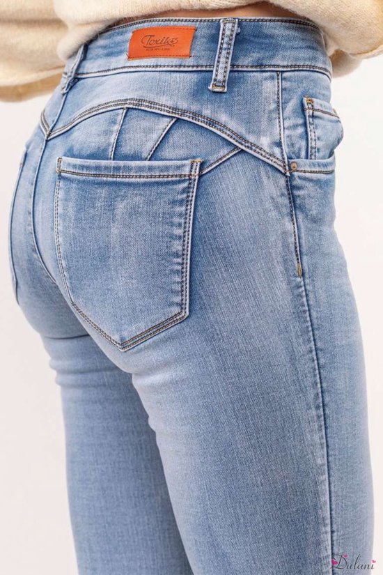 Pantalon Toxik3 jeans push up taille normale 04 bol