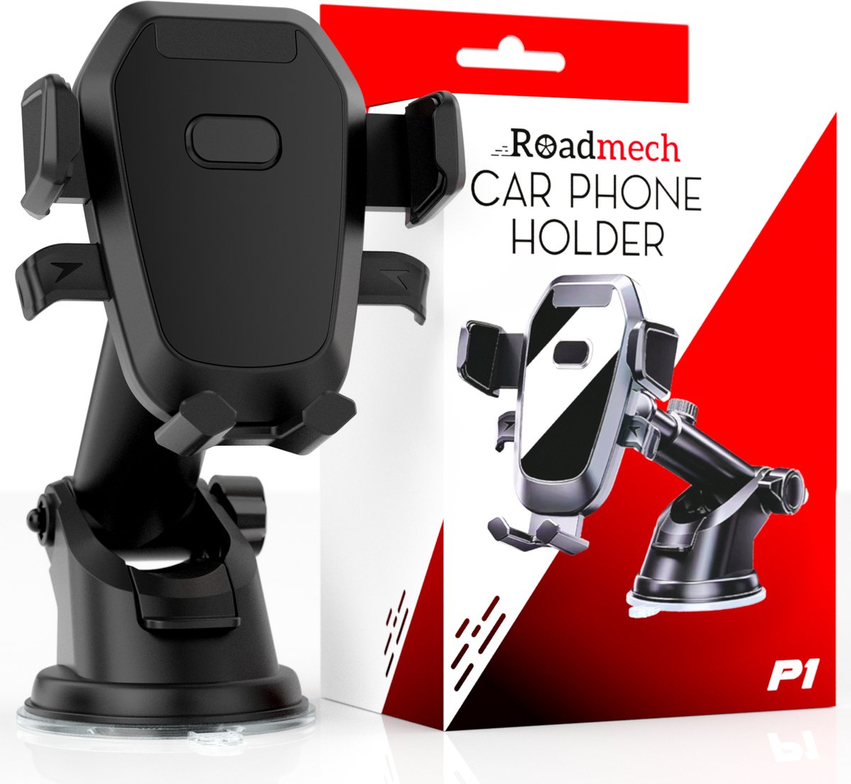 RoadMech Support téléphone voiture avec ventouse - Accessoires voiture -  Supports pour