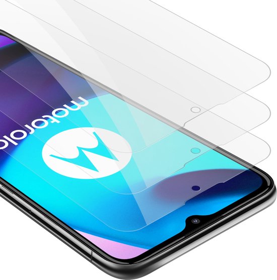 Cadorabo - Pellicola Di Armatura Compatibile Con Motorola Moto E5 Play In Elevata Trasparenza - Vetro Temperato (tempered) Di Protezione Del Display In Durezza 9h Con 3d Touch