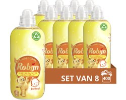 Omslag van Robijn Collections Zwitsal Wasverzachter - 8 x 50 wasbeurten - Voordeelverpakking