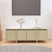 The Living Store Televisiemeubel Stereokast - 120 x 30 x 40.5 cm - Stabiele constructie