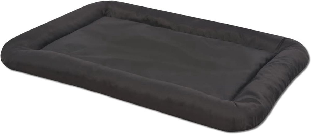 vidaXL Hondenmatras – Hondennestek – Hondenmatras maat L zwart – Hondenbed – Slaapcomfort Hond – Dierenproducten