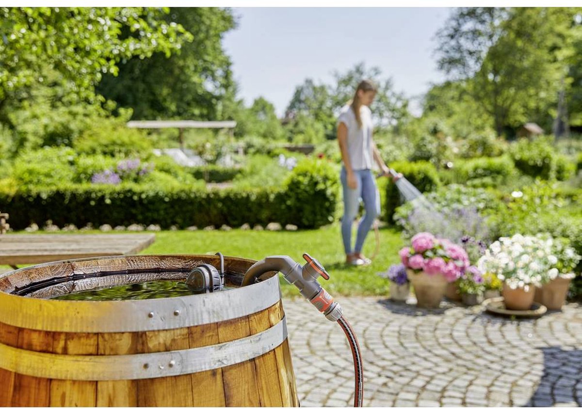 GARDENA Regentonpomp 4000/1 - Telescopische Aluminium hals – foto 7