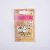 Magneetsluiting goud 10mm - doosje met twee stuks