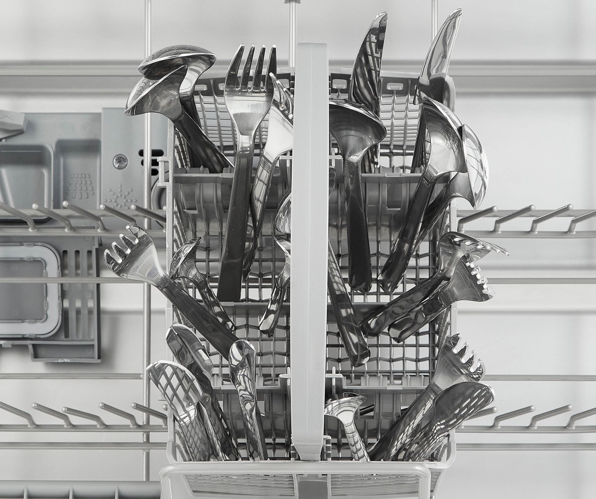 Inventum IVW6010A inbouw vaatwasser - 14 couverts - Volledig integreerbaar - Bestekmand - 5 programma’s - Max nishoogte 86,5 cm - Extra droog optie - Startuitstel — afbeelding 5