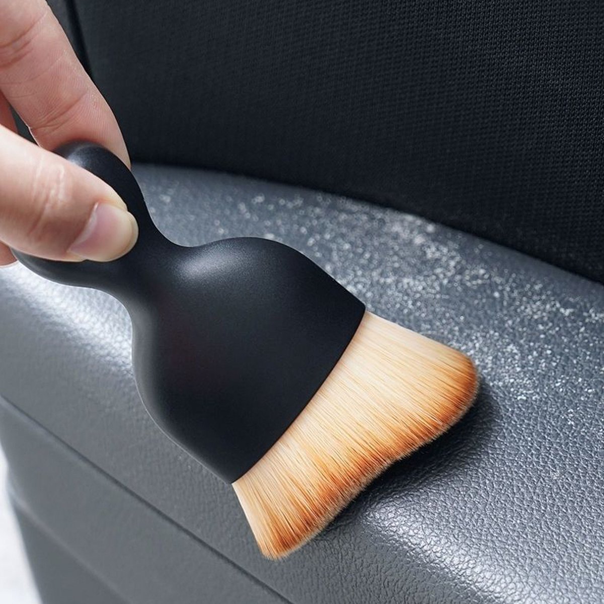 Auto Interieur Borstel I Borstel Ventilatierooster I Dashboard Kwast Reiniger I Zachte Stofverwijderingsborstel – foto 2