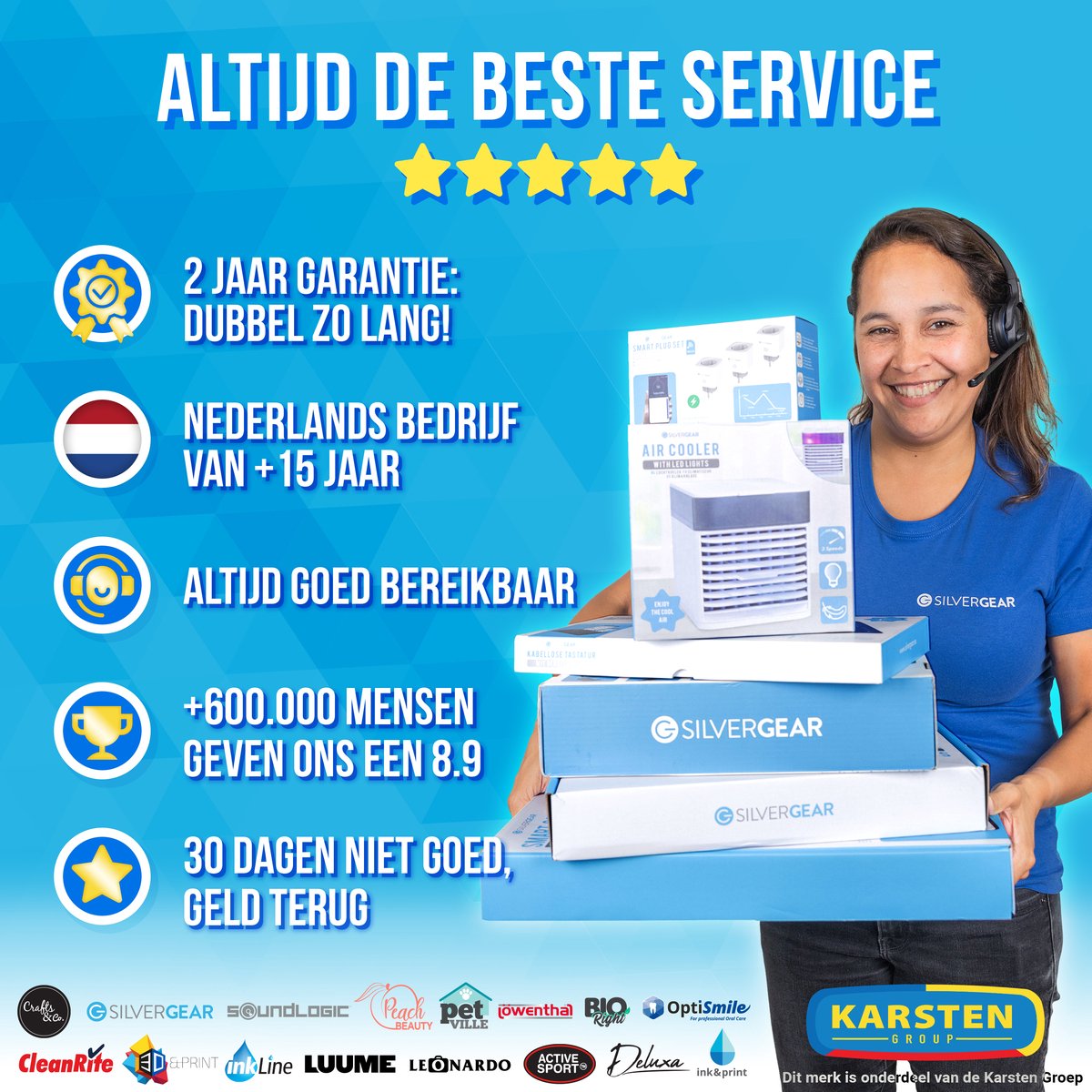 Afbeelding 3 van Massage Gun Professioneel - Mini Massage Apparaat - Massage Pistool Hot & Cold - Incl. 4 Opzetstukken - 13,2 x 14,5 x 4,8 cm - Zwart - Silvergear