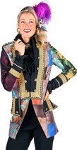 Carnavalsjas Dames - Patchwork Slipjas Model - Multicolor - Maat S