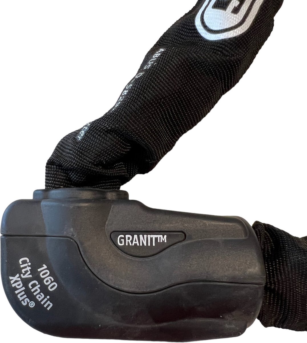 Fietsslot - Scooterslot - Motorslot ABUS Kettingslot - GRANIT CityChain XPlus™ 1060 - Security level 15 - ART-3 zwart - 110 cm - Geschikt voor bakfietsen - elektrische fietsen - scooters – foto 7