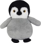 Pinguïn (Grijs) Dierentuin Pluche Knuffel 24 cm {Speelgoed Dieren Knuffeldier Knuffelbeest voor kinderen jongens meisjes | Penguin Animal Plush Toy}