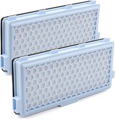 YONO Set de filtres HEPA pour Miele Classic Compact C1 Complete / C2 / C3 - Filtre d'aspirateur remplaçable - Pièces d'aspirateur - 2 pièces