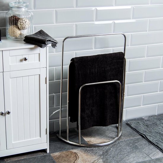 Handdoekrek voor over de deur - Verstelbaar - Voor badkamer en slaapkamer