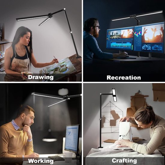 Bureaulamp – Bureau Accessoires – Bureau Verlichting – Ruimtebesparend