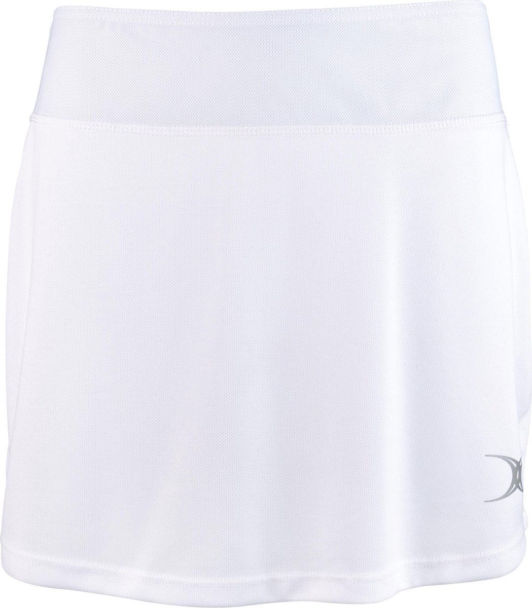 Gilbert Netball Eclipse Skort - W 8 - Wit