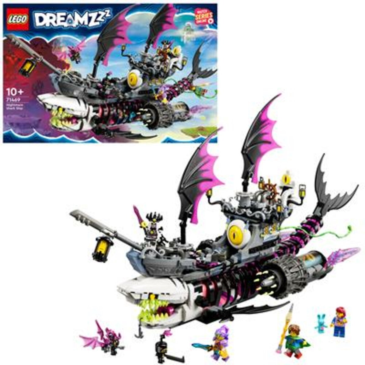 LEGO DREAMZzz Nachtmerrie Haaienschip Piratenschip Speelgoed - 71469 — afbeelding 11