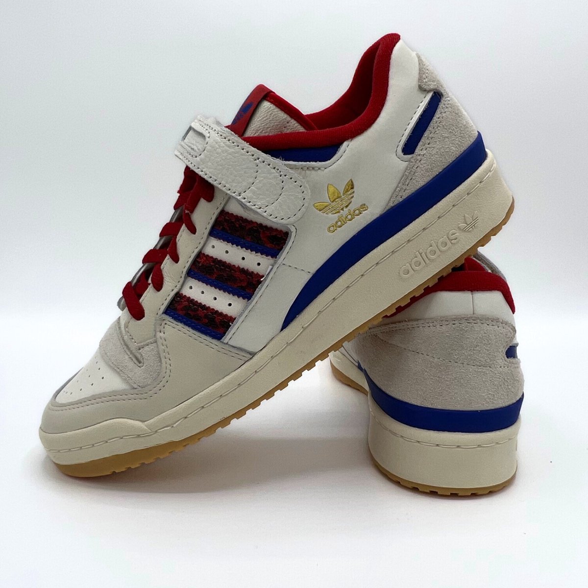 Adidas Forum 84 Low Off White Scarlet Collegiate Royal bol