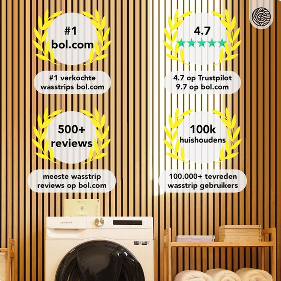 Cosmeau wasstrips zijn het #1 verkochte product op bol.com met 500+ reviews en 100.000+ tevreden gebruikers.