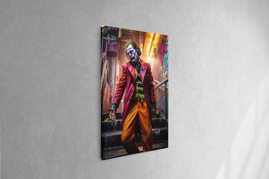 Peinture sur toile - Joker - Le Joker - Accessoires de décoration