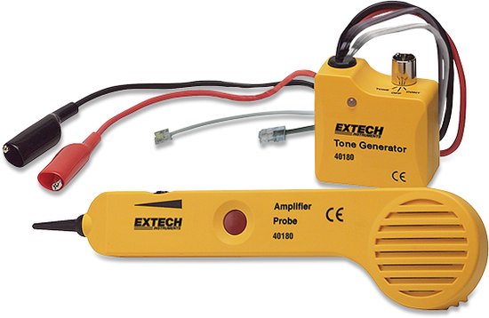 Extech 40180 - kabelzoeker - toongenerator - RJ45/RJ11 - LAN netwerk