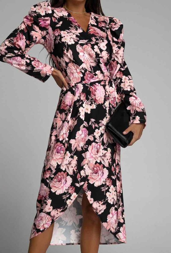 Estee Brown Fall Winter 2024 DRESS WVN-Rose- Dames Jurk - Maat One Size
