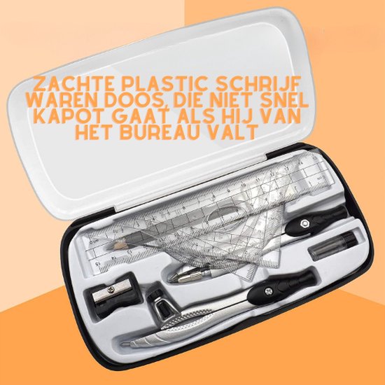 Geslaagd-kaart met geodriehoek en passer Geslaagd-kaart met geodriehoek en passer