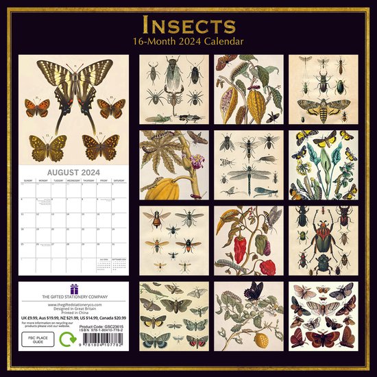 Insects Kalender 2024 | bol