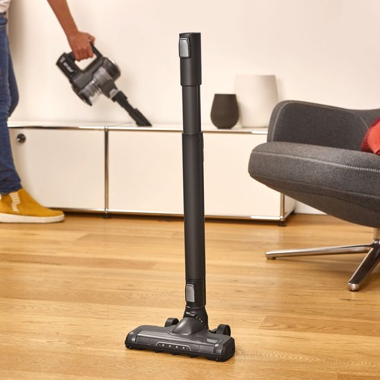 Severin HV 7155 - Aspirateur à main et balai sans fil 2 en 1 avec position de stationnement - 21,6 V