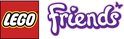 Logo's van LEGO en LEGO Friends.