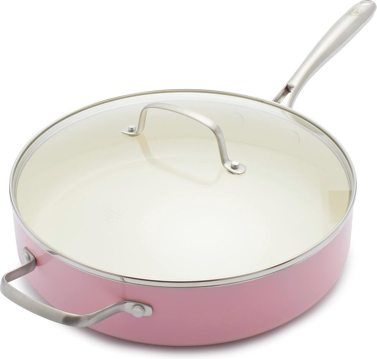 Poêle 30 Cm Aluminium Revêtement Céramique Antiadhésif Sans Pfas