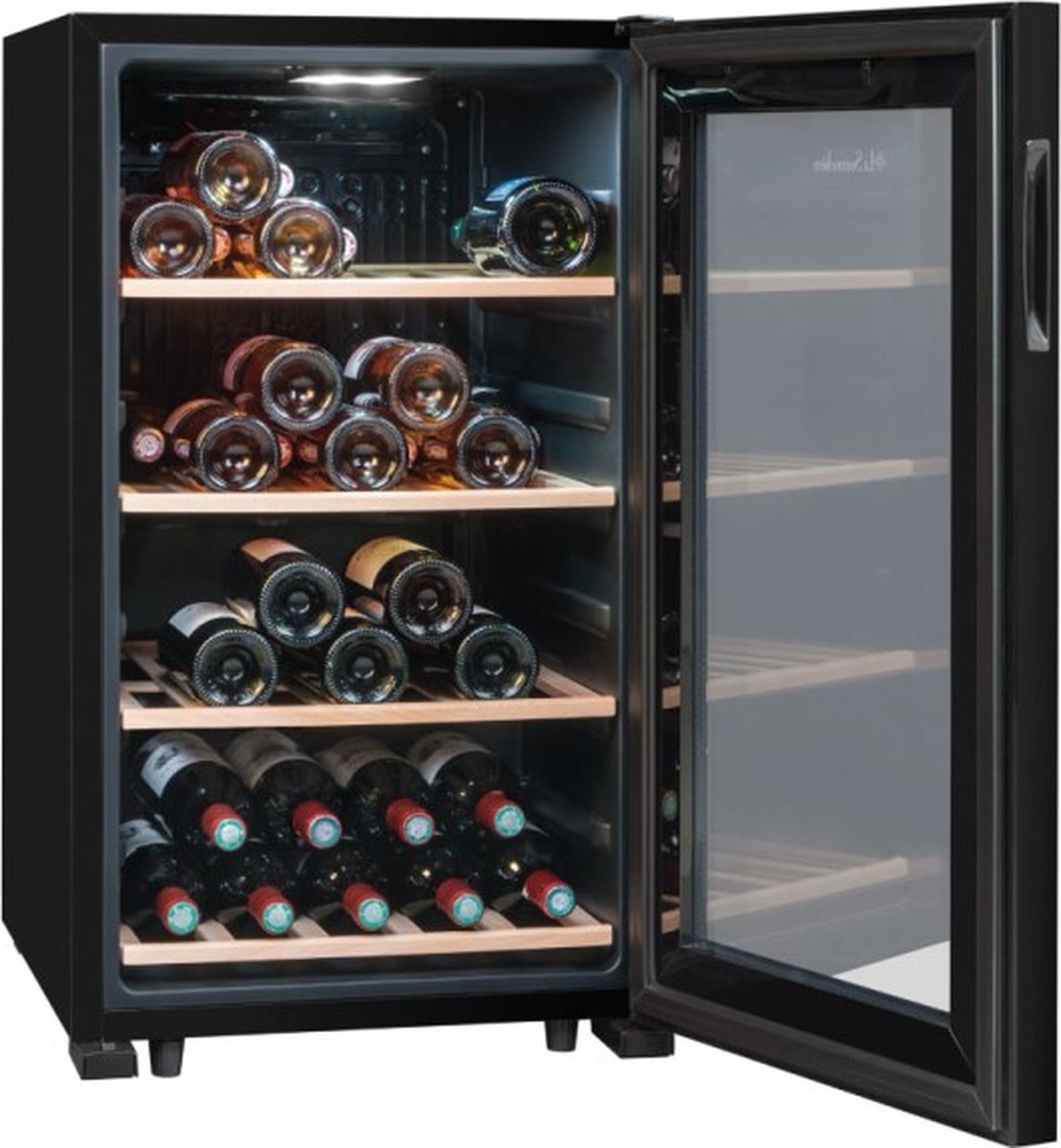 La Sommeliere LS52BLACK Wijnkoelkast 1 Zone - afbeelding 3