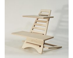 StanDesk Pro - Staand werken achter elke tafel - binnen een minuut wisselen tussen staan en zitten