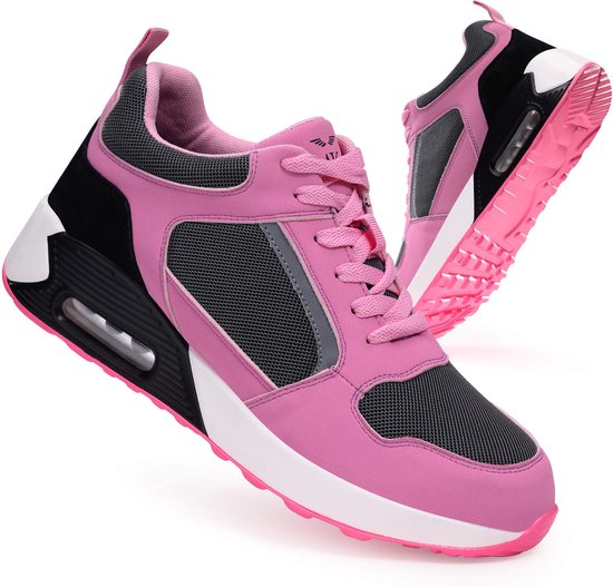 Generisch Veiligheidsschoenen voor dames, licht, 40, wandelschoenen, heren, sport, werkschoenen, dikke zool, vrije tijd, trekkingschoenen, antislip, veterlaarzen, legerschoenen, winterschoenen