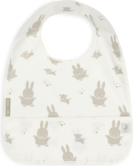 Jollein x Nijntje Slab Waterproof Miffy&Snuffy - Olive Green - 2 Stuks van Jollein — afbeelding 3