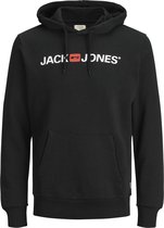 JACK & JONES zwarte hoodie voor heren