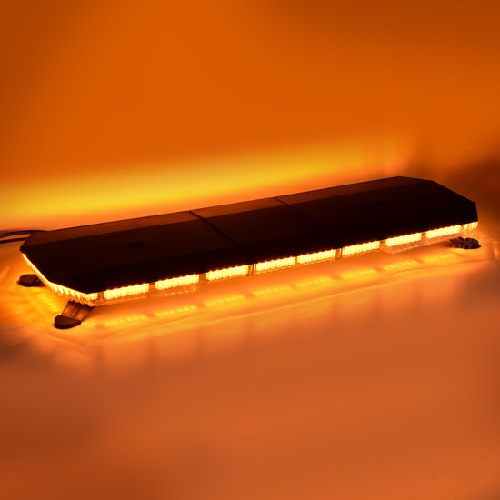 96 LED zwaailicht DC 12/24V besturingsschakelaar flitslicht schroef amber waarschuwingslicht noodknipperlamp auto lichtstrip voor vrachtwagen dak boven geel waarschuwingslicht