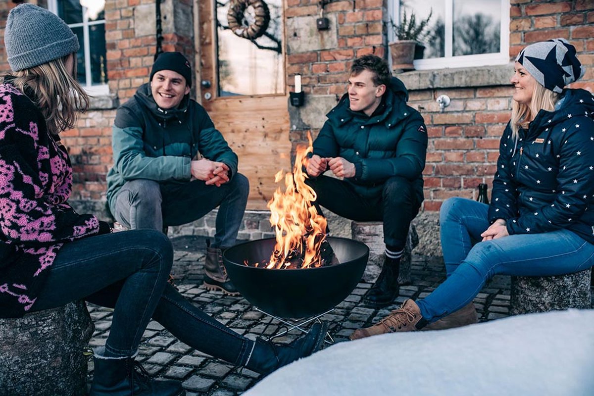 Höfats Bowl Vasque à feu avec support haut