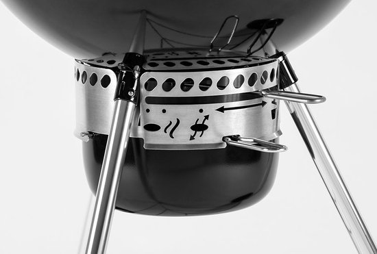 Weber master touch GBS E-5750 houtskoolbarbecue 57 cm zwart