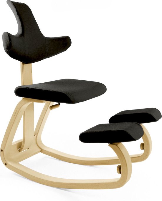 Knielende stoel Knielen Stoel Ergonomische Orthopedische Stoel Knee Kruk hoogte verstelbaar met rugleuning met handvat ZHAOSHUNLI (Color : Wine Red