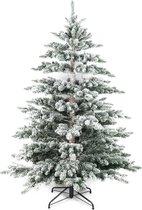 Arbres Wintervalley Purden - Sapin de Noël artificiel avec neige - 180 cm