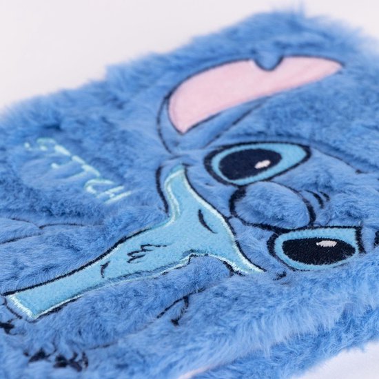 Disney Stitch Fluffy Notebook A5 - Cerda