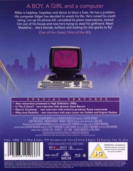 Electric Dreams (Bluray), Dominic Capone III Dvd's bol