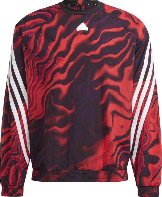 Adidas Sportswear Future Icons Graphic Sweatshirt - Heren - Rood