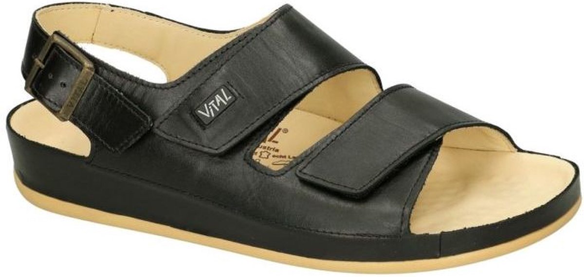 Vital -Heren - zwart - sandalen - maat 45