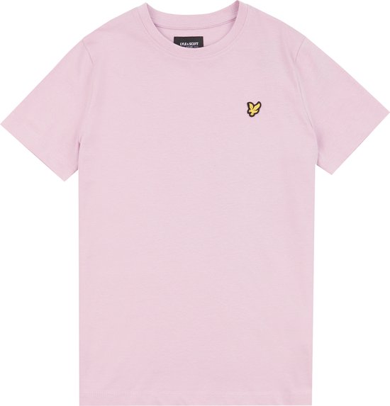 Lyle & Scott Classic T-shirt Polo's & T-shirts Jongens - Polo shirt - Roze - Maat 170/176