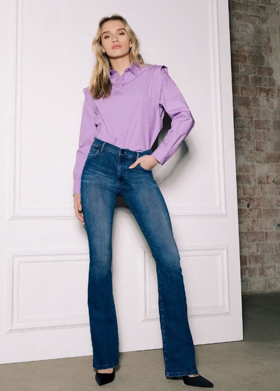 Blauwe flared jeans Jane - Homage to Denim